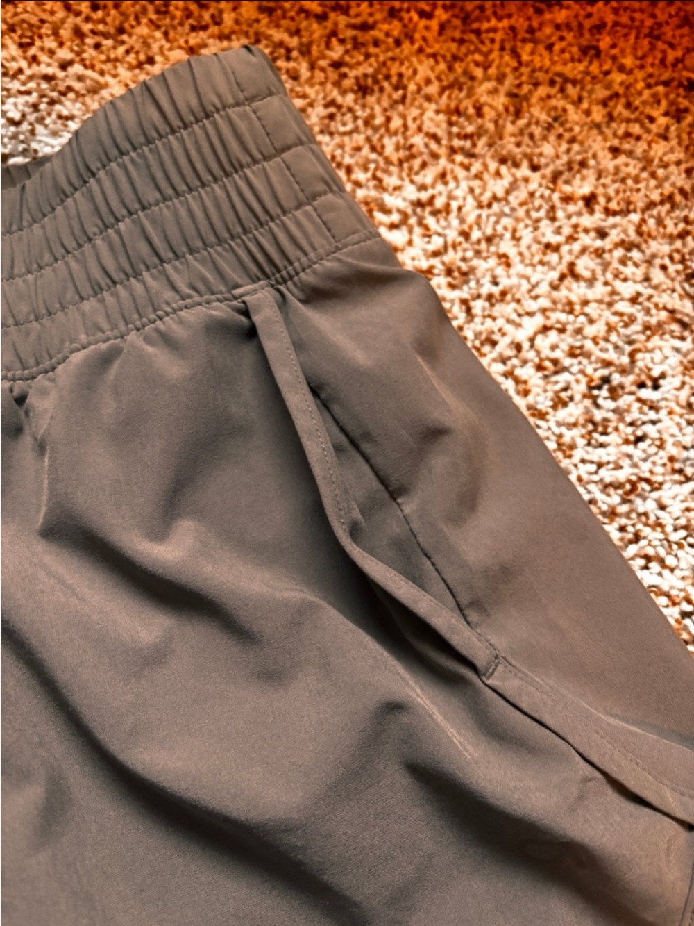 GAP Olive Green Athletic Shorts with Elastic Waistband medium - Picture 2 of 7
